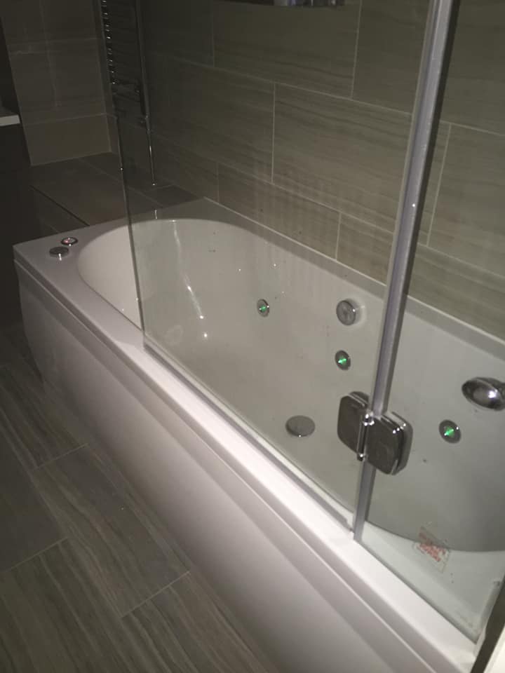 Bath and shower fitted