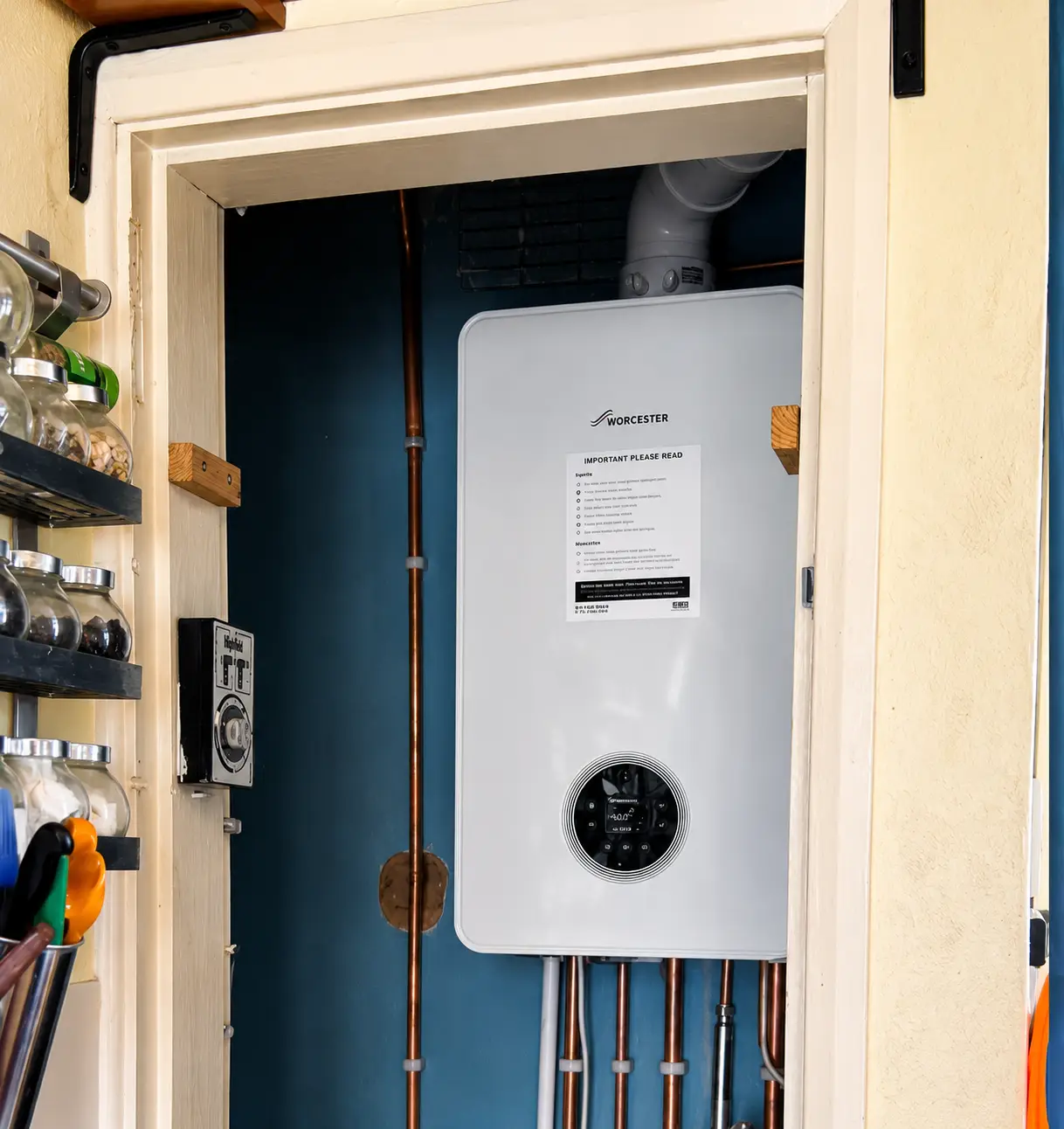 New boiler installation in Mansfield WB boiler